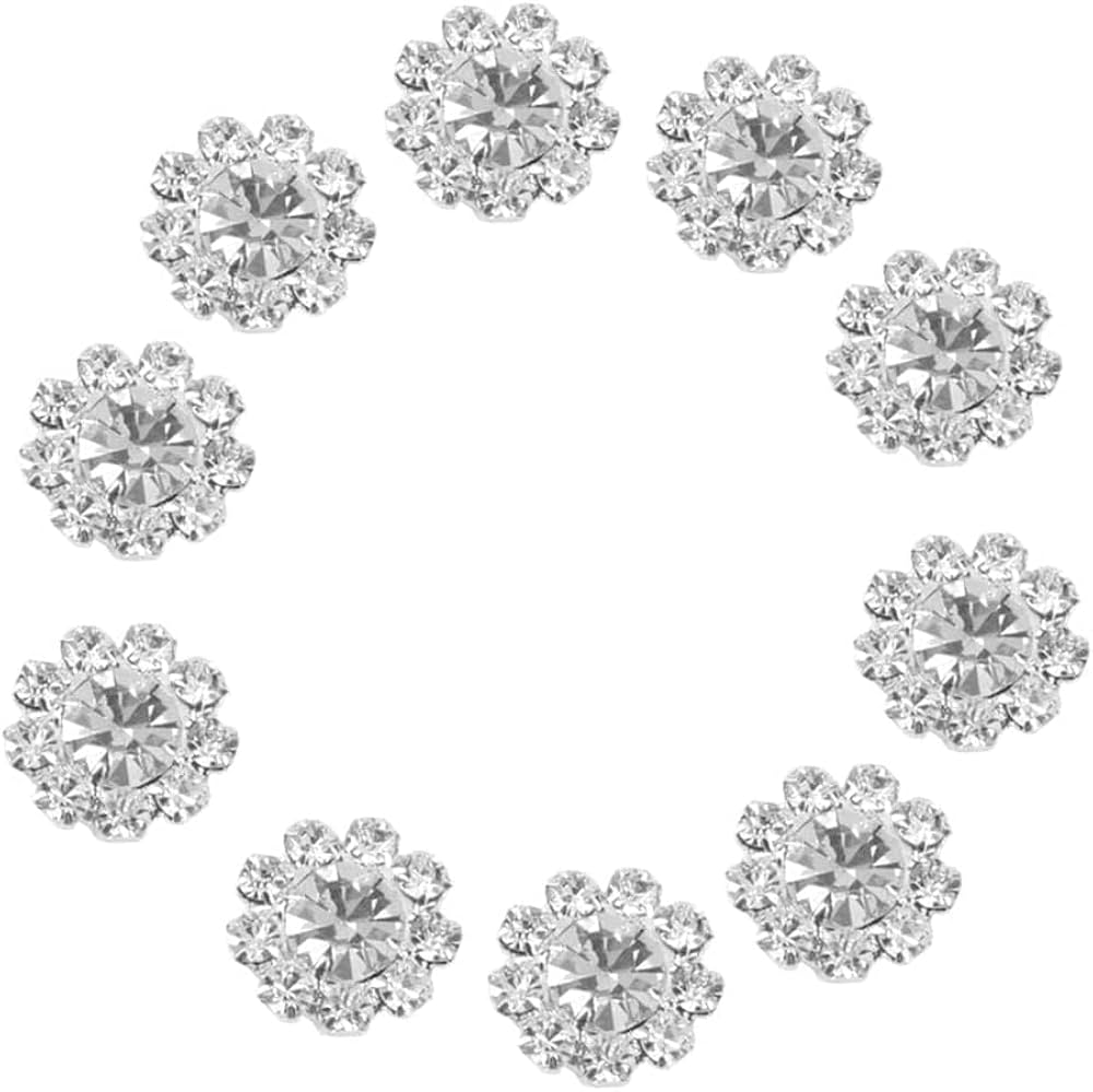 THE BUTTON QUEEN バラ模様 ガラスボタン 8個セット THE BUTTON QUEEN バラ模様 ガラスボタン 8個セット